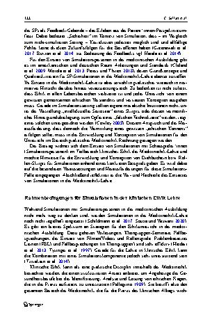 Vorschauseite 4: Konzeptionen von Simulationen mit Simulationspersonen für die Medizinethik-Lehre