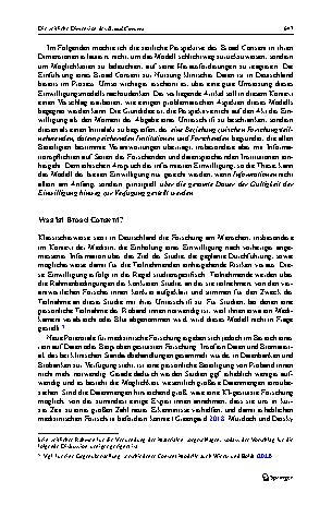 Vorschauseite 3: Die zeitliche Dimension des Broad Consent