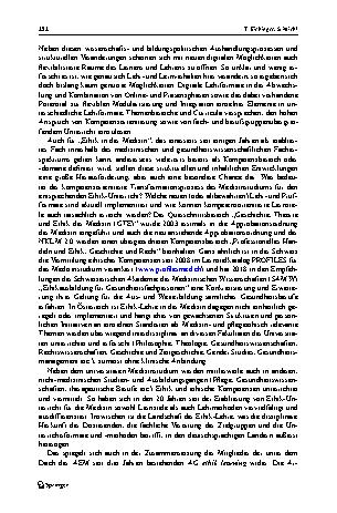Vorschauseite 2: Kompetenzorientierte Ethik-Lehre in der Medizin und den Gesundheitsberufen