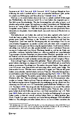 Vorschauseite 6: Erfüllte Gegenwart und Rhythmus des Lebens