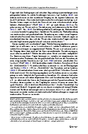 Vorschauseite 3: Medizin und die Zeitlichkeit guten Lebens in populären Fernsehnarrativen