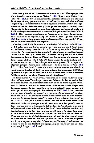 Vorschauseite 5: Medizin und die Zeitlichkeit guten Lebens in populären Fernsehnarrativen