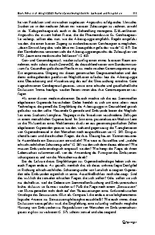 Vorschauseite 3: Boris Fehse et al. (Hrsg) (2021) Fünfter Gentechnologiebericht. Sachstand und Perspektiven für Forschung und Anwendung