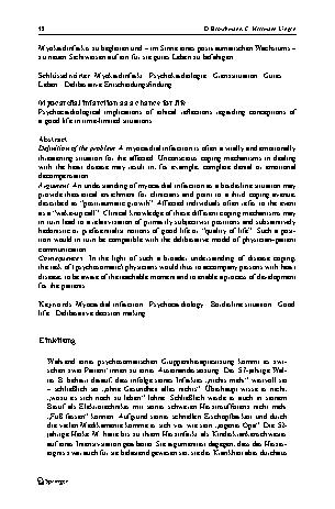 Vorschauseite 2: Myokardinfarkt als Lebenschance