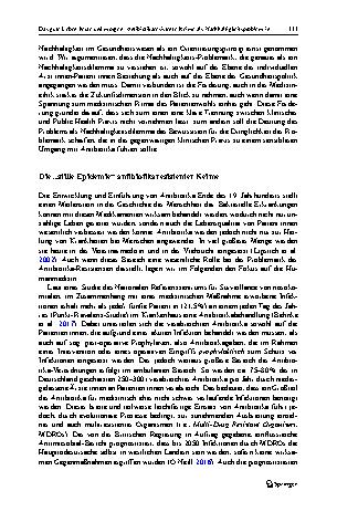 Vorschauseite 3: Das gute Leben heute und morgen: Antibiotikaresistente Keime als Nachhaltigkeitsproblem in der Medizin