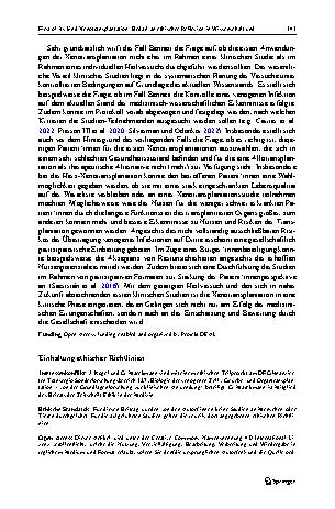 Vorschauseite 5: First-of-its-kind Xenotransplantation: Bedarf an ethischer Reflexion in Wissenschaft und Gesellschaft
