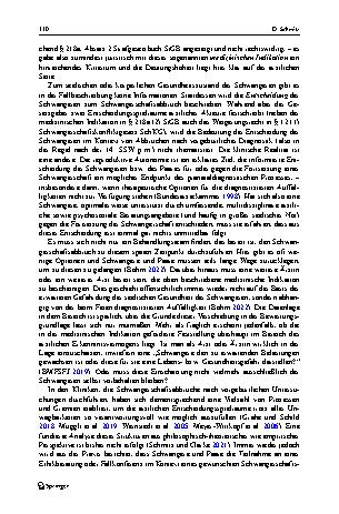 Vorschauseite 2: Kommentar II zum Fall: „Seelische Notlage und später Schwangerschaftsabbruch“