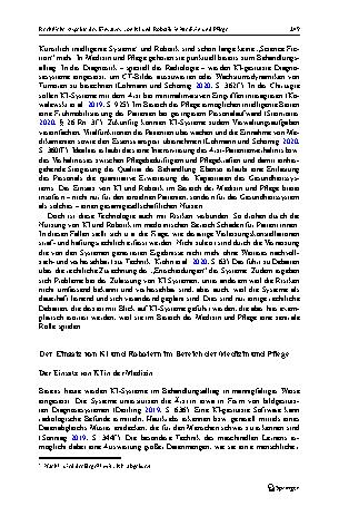 Vorschauseite 3: Rechtliche Aspekte des Einsatzes von KI und Robotik in Medizin und Pflege