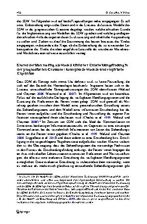 Vorschauseite 6: Shared decision making, prospektive Lebensqualität und das beste Interesse des Kindes: ethische Herausforderungen im Kontext von Behandlungsentscheidungen bei Frühgeborenen an der…