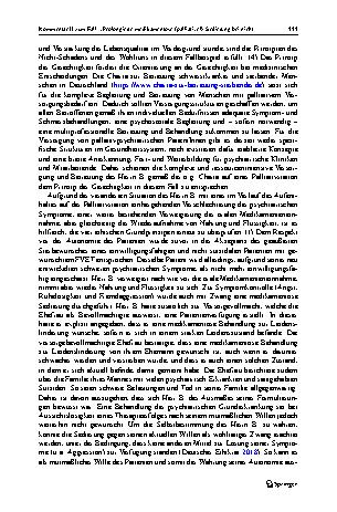 Vorschauseite 3: Kommentar II zum Fall: „Prolongierte medikamentöse (palliative?) Sedierung bei nicht behandelbarer Depression?“