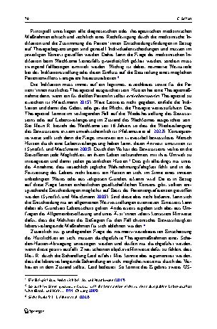 Vorschauseite 2: Kommentar I zum Fall: „Umgang mit medizinischer Indikation und mutmaßlichem Willen bei einem jungen Menschen im Wachkoma“