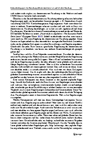Vorschauseite 5: Rahmenbedingungen einer Forschungsethik der datenintensiven medizinischen Forschung