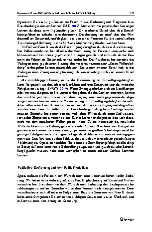 Vorschauseite 3: Kommentar I zum Fall „Sterbewunsch trotz behandelbarer Erkrankung“