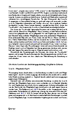 Vorschauseite 6: Sorgebeziehungen in der Betreuung pflegebedürftiger Menschen durch migrantische Live-Ins: Ein Blick durch die Brille der Care-Ethik