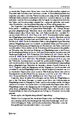 Vorschauseite 4: Ethische Aspekte von Todesund Suizidwünschen älterer Menschen in der Pflege und für Pflegefachpersonen