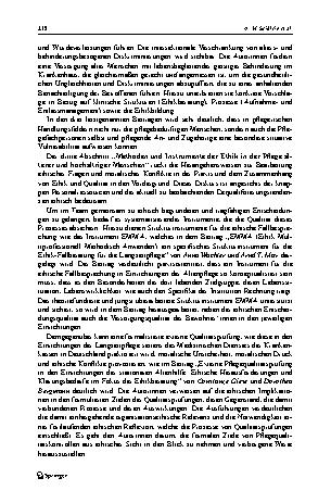 Vorschauseite 6: Ethik in der Pflege älterer und hochaltriger Menschen: Bedeutung und Vielfalt der Perspektiven