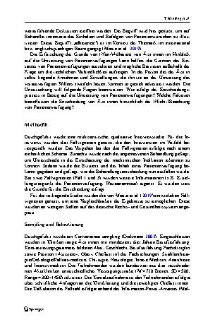 Vorschauseite 4: Patientenverfügungen: (Non‑)Adhärenz von Ärztinnen und Ärzten