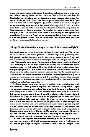 Vorschauseite 4: Tragen Mitarbeitende im Gesundheitswesen eine besondere Verantwortung für ökologische Nachhaltigkeit? – Contra