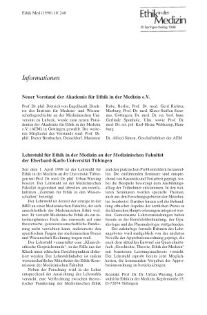 Vorschauseite 1: Informationen