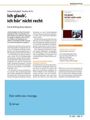 Vorschauseite 1: Ich glaub‘ ,ich hör‘ nicht recht