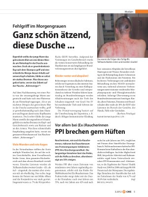Vorschauseite 1: Ganz schön ätzend, diese Dusche ...