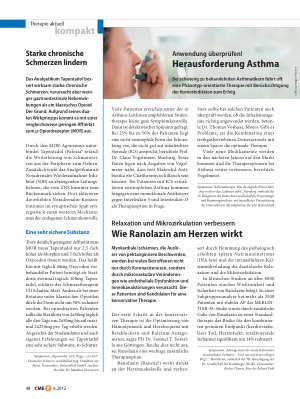 Vorschauseite 1: Herausforderung Asthma