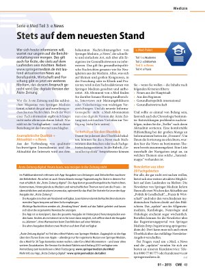 Vorschauseite 1: Stets auf dem neuesten Stand