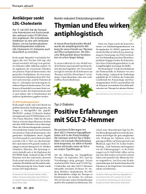Vorschauseite 1: Antikörper senkt LDL-Cholesterin