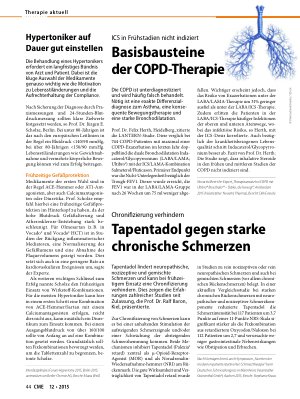 Vorschauseite 1: Tapentadol gegen starke chronische Schmerzen