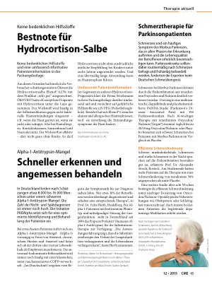 Vorschauseite 1: Schneller erkennen und angemessen behandeln