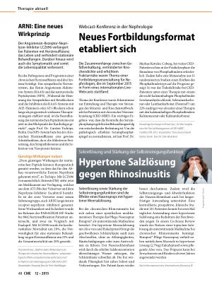 Vorschauseite 1: Hypertone Salzlösung gegen Rhinosinusitis