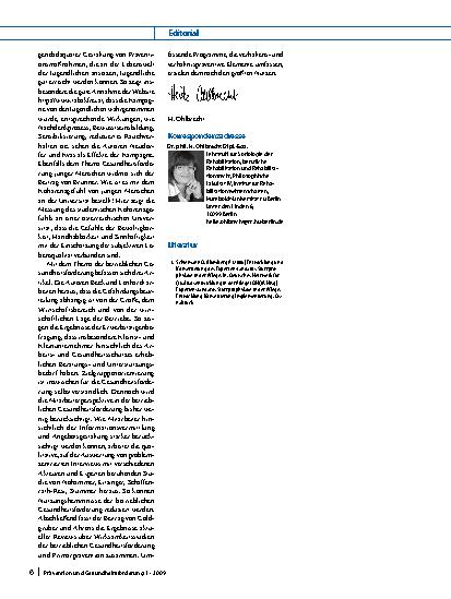 Vorschauseite 2: Editorial