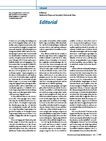 Vorschauseite 1: Editorial