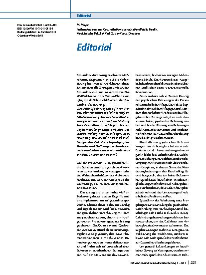Vorschauseite 1: Editorial