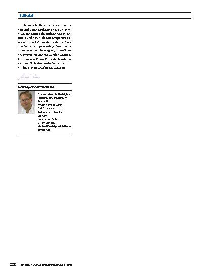 Vorschauseite 2: Editorial