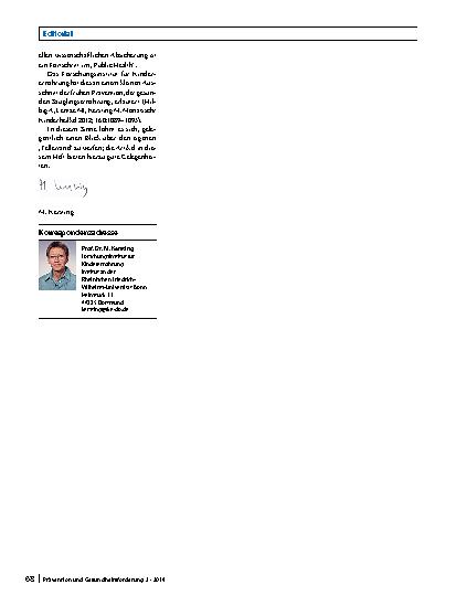 Vorschauseite 2: Editorial