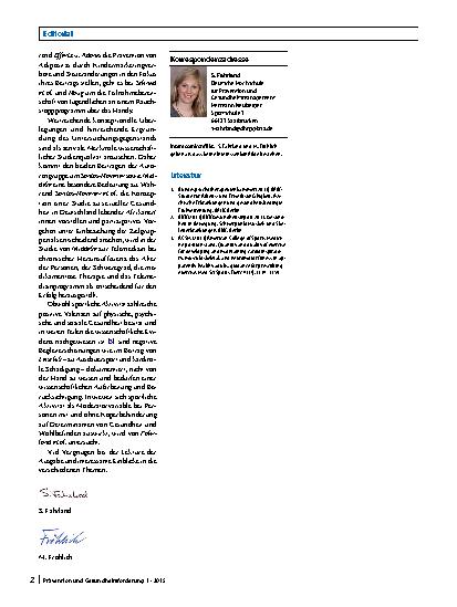 Vorschauseite 2: Editorial