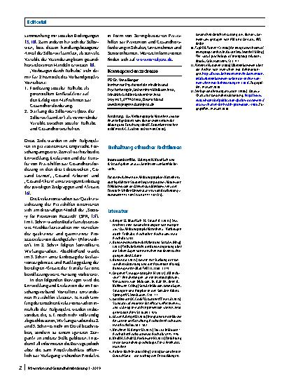 Vorschauseite 2: VorteilJena: Vorbeugen durch Teilhabe in der Gesundheitsregion von morgen