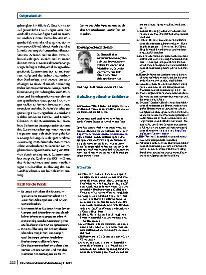 Vorschauseite 5: Zusammenarbeit in der betrieblichen Gesundheitsförderung – eine qualitative Analyse der Erwartungen von Arbeitgebern und gesetzlichen Krankenkassen