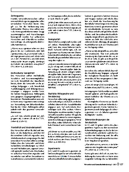 Vorschauseite 5: Prävention berufsbedingter Erkrankungen durch Lehrkräfte