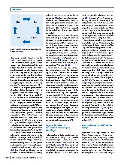 Vorschauseite 2: Betriebliche Gesundheitsförderung in der Pflege