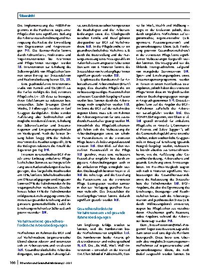 Vorschauseite 4: Betriebliche Gesundheitsförderung in der Pflege