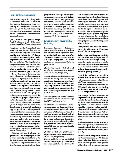 Vorschauseite 5: Betreuungsbedürfnisse von Patienten mit Übergewicht und Adipositas in der Hausarztpraxis – Ergebnisse einer Interviewstudie