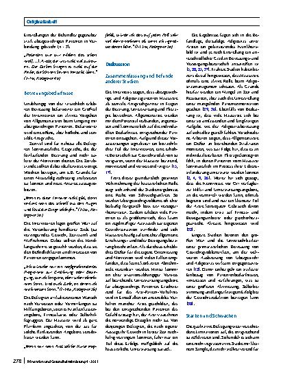 Vorschauseite 6: Betreuungsbedürfnisse von Patienten mit Übergewicht und Adipositas in der Hausarztpraxis – Ergebnisse einer Interviewstudie