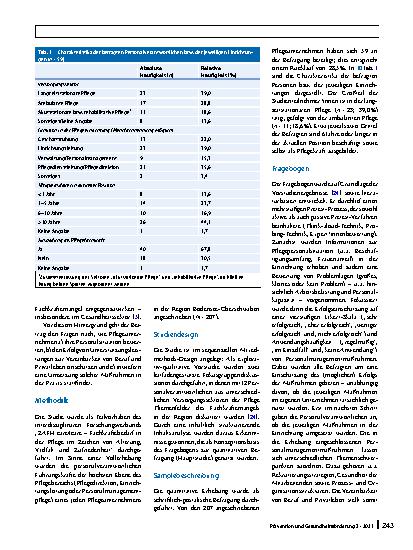Vorschauseite 2: Vereinbarkeit von Beruf und Privatleben als Präventionsund Personalbindungsstrategie