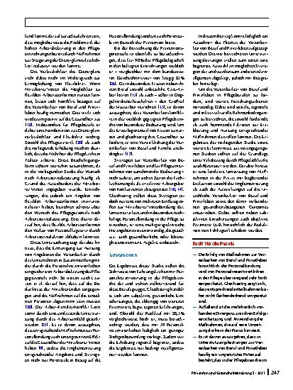 Vorschauseite 6: Vereinbarkeit von Beruf und Privatleben als Präventionsund Personalbindungsstrategie