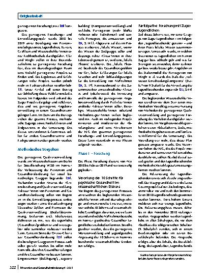 Vorschauseite 2: Partizipative Angebotsentwicklung in einem Amt für Gesundheit
