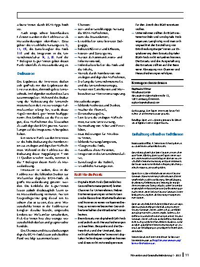 Vorschauseite 5: Chancen und Herausforderungen eines digitalen betrieblichen Gesundheitsmanagements