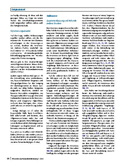 Vorschauseite 6: Welche Einwirkungsmöglichkeiten sehen Hausärzt*innen bei Demenzerkrankungen? – Ergebnisse einer qualitativen Studie
