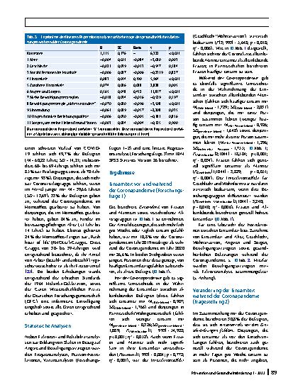 Vorschauseite 6: Einsam(er) seit der Coronapandemie: Wer ist besonders betroffen? – psychologische Befunde aus Deutschland